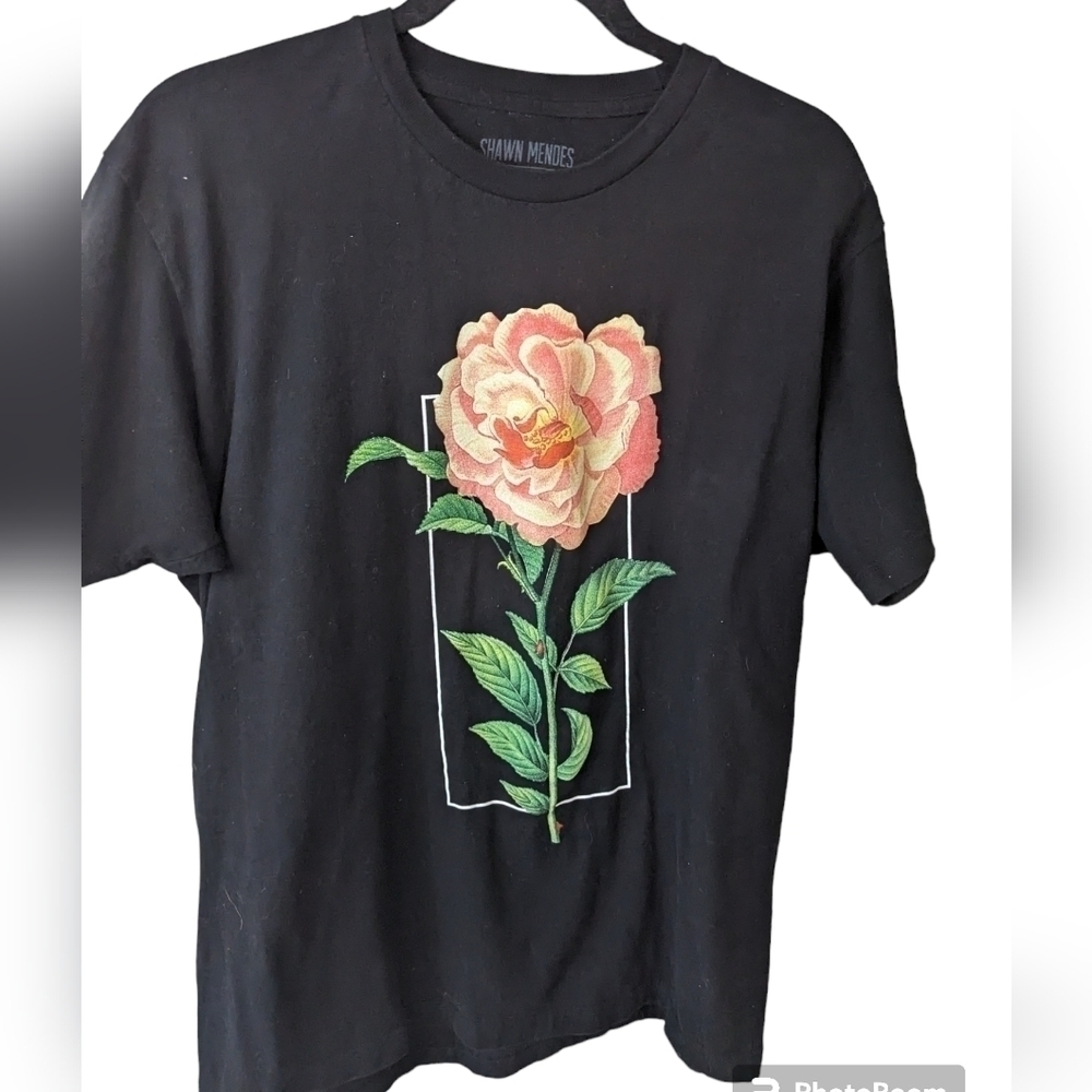 Shawn Mendes combo wonder world tour banner the tour merch t-shirt women's sizeM - Picture 6 of 11